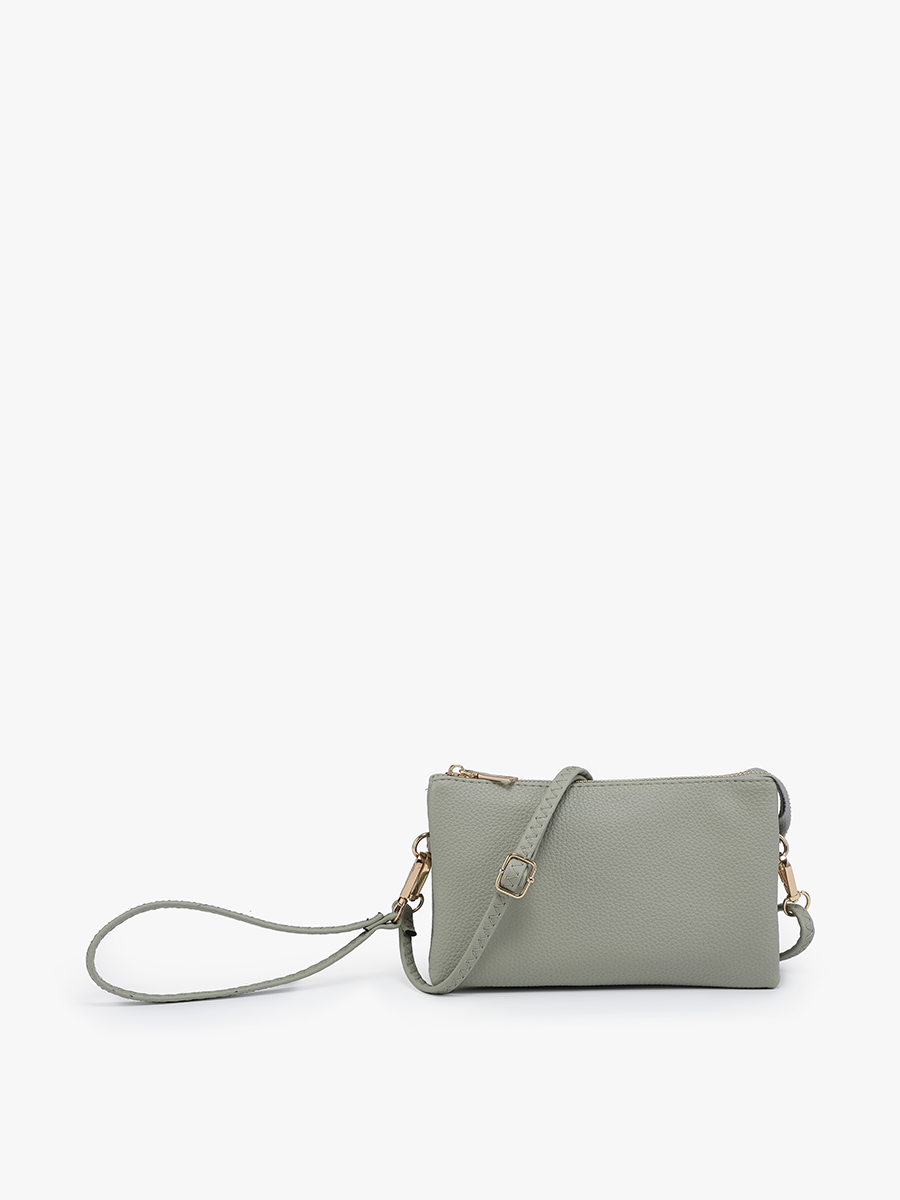 Riley 3 Compartment Crossbody/Wristlet