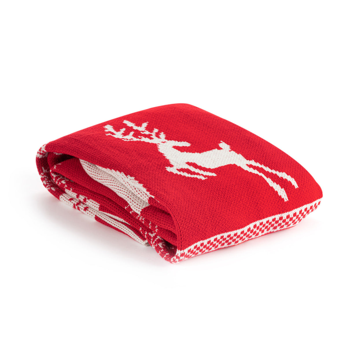 Holiday Red Wearable Stocking Blanket