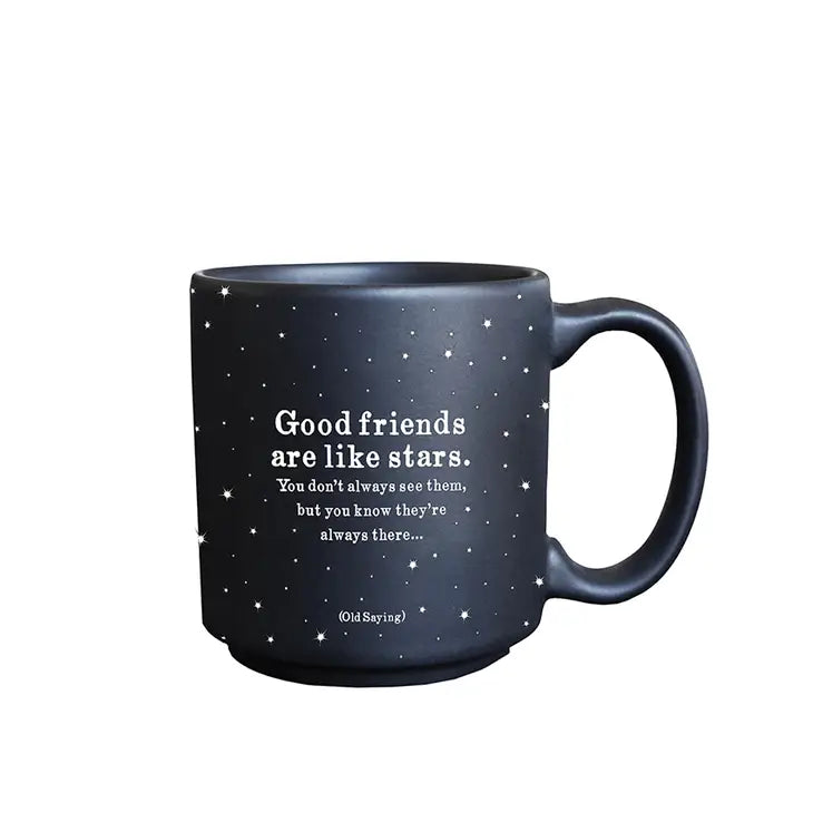 Good Friends Are Like Stars 3 oz Mini Mug