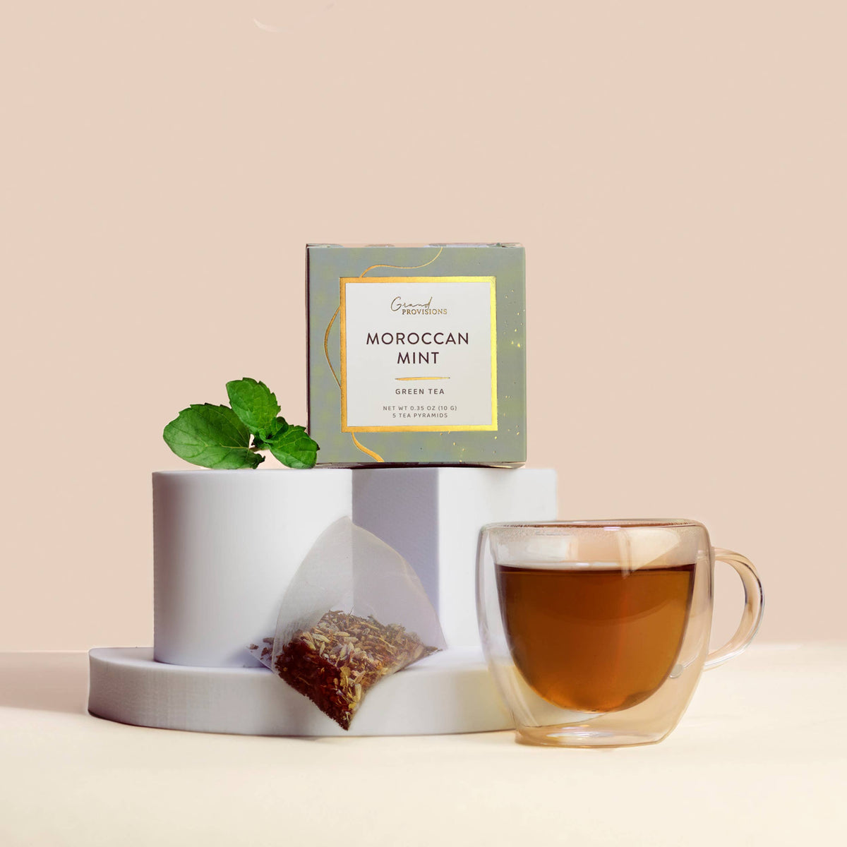 Moroccan Mint - Green Tea (5 pyramids)