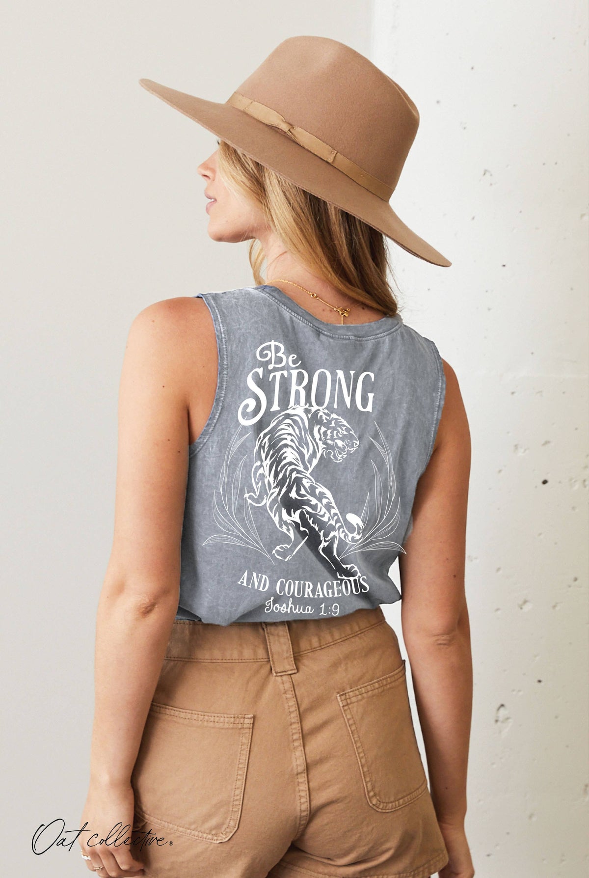 BE STRONG Mineral Graphic Tank Top