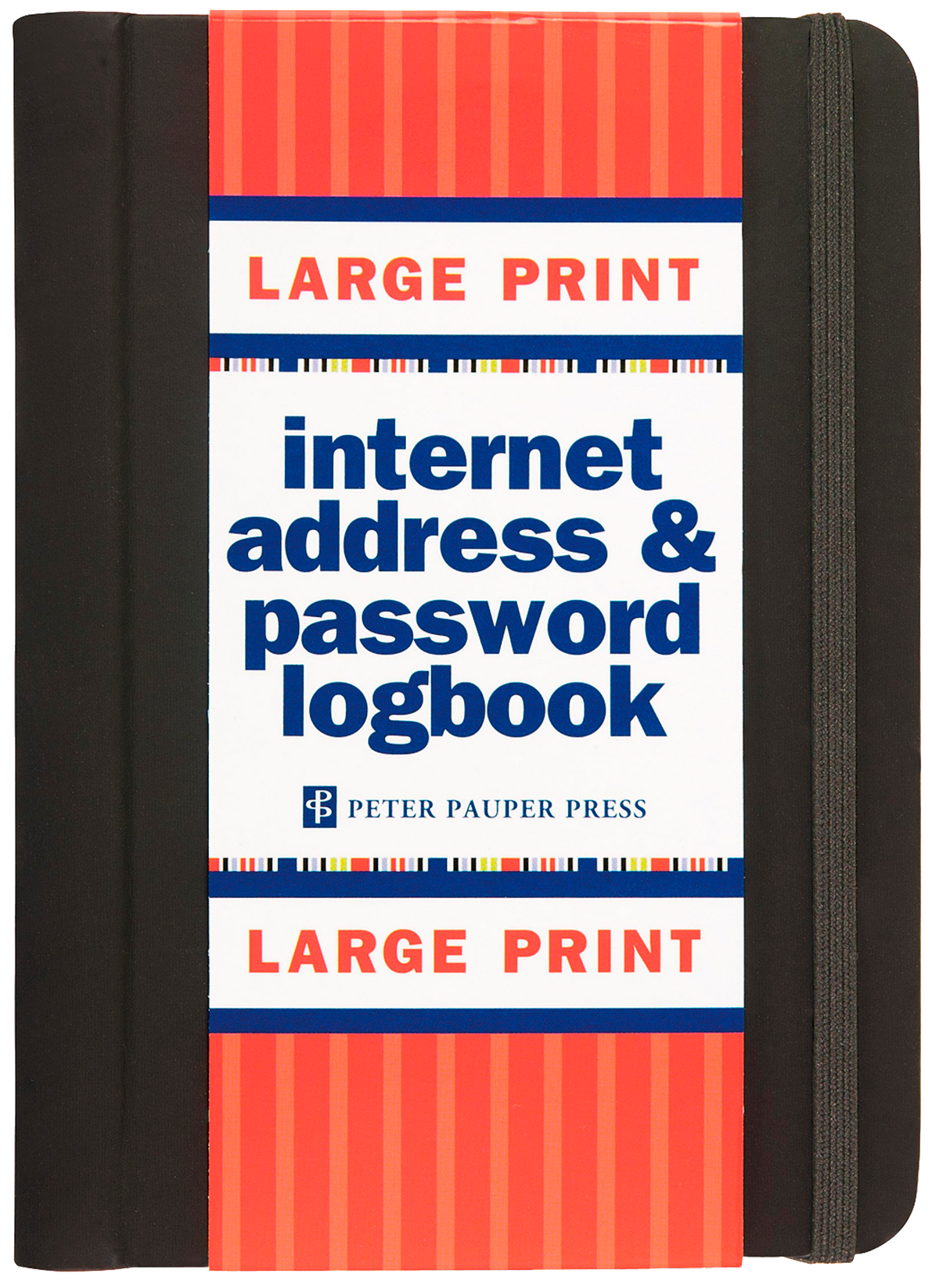 Large Print Internet Address & Password Logbook