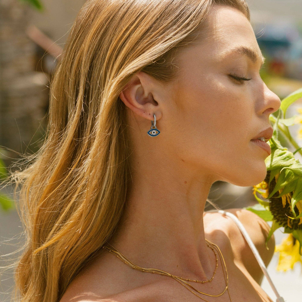 Evil Eye Earring Charm - Set of 2