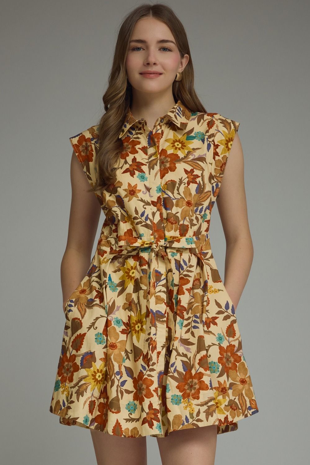 Floral Sleeveless Dress