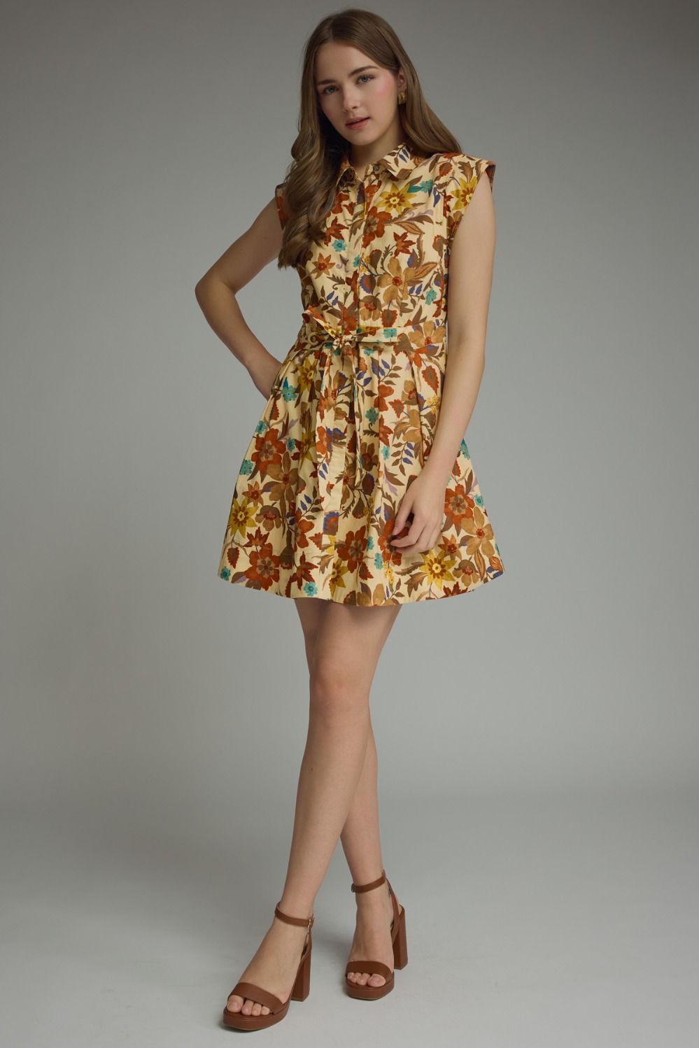 Floral Sleeveless Dress