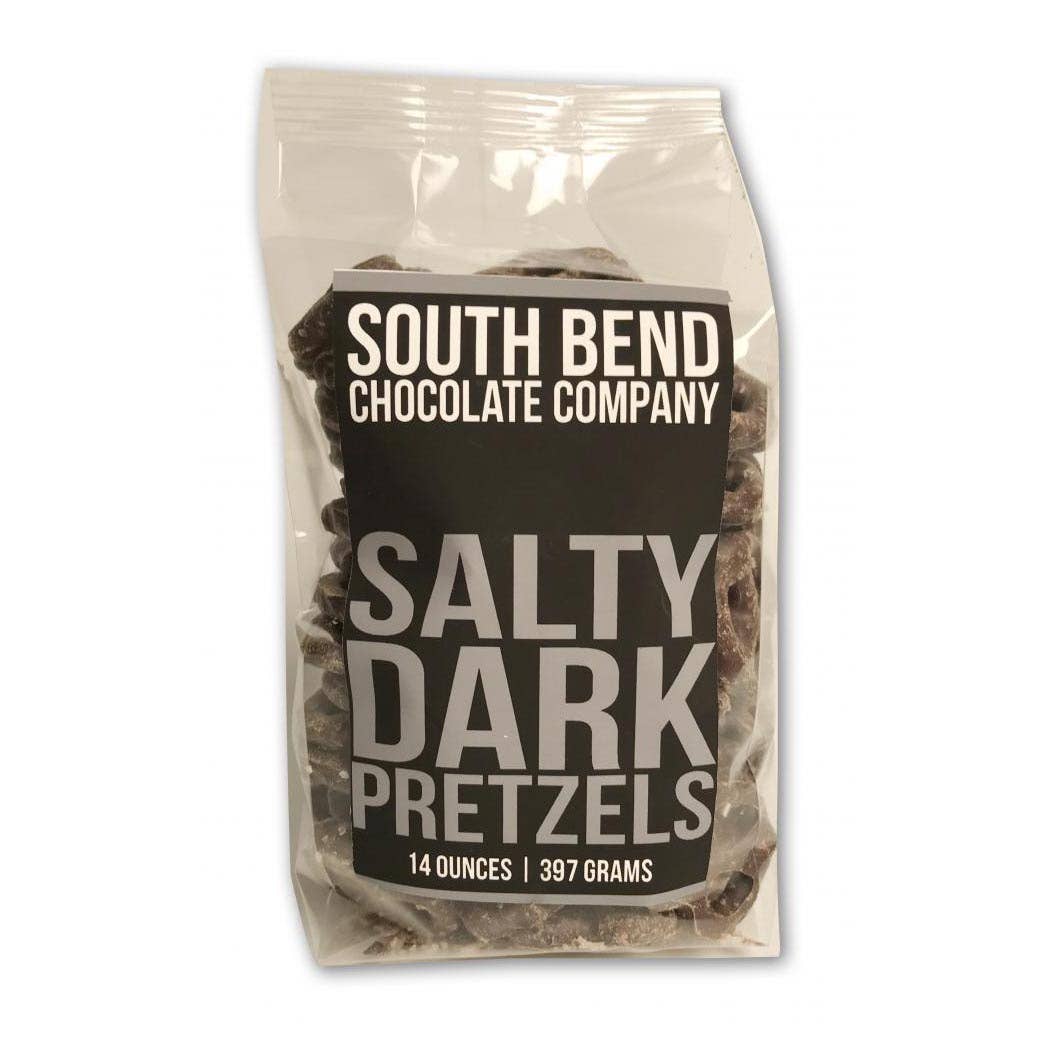 Salty Dark Pretzels