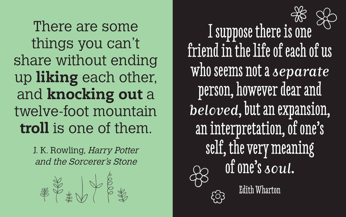 Friends: The Family We Choose Everyday Mini Book
