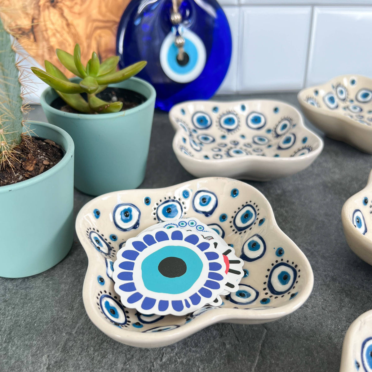 Cute Jewelry Dish, Handmade Pinch Bowls, Boho Home Decor
