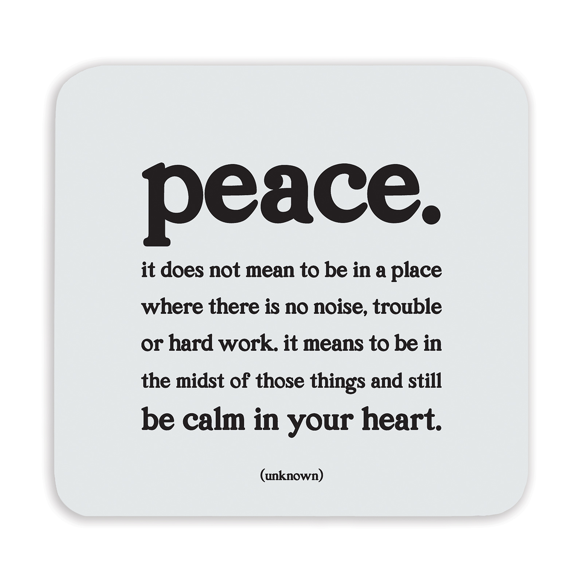 Coasters - Peace (Unknown)