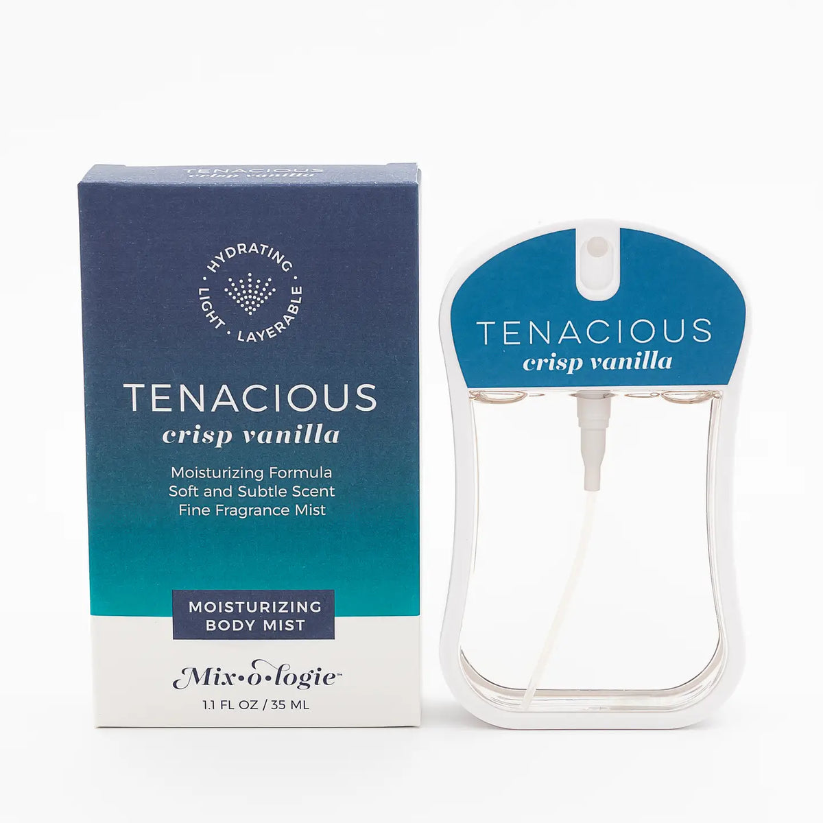Tenacious (Crisp Vanilla) | Moisturizing Body Mist (35 Ml)