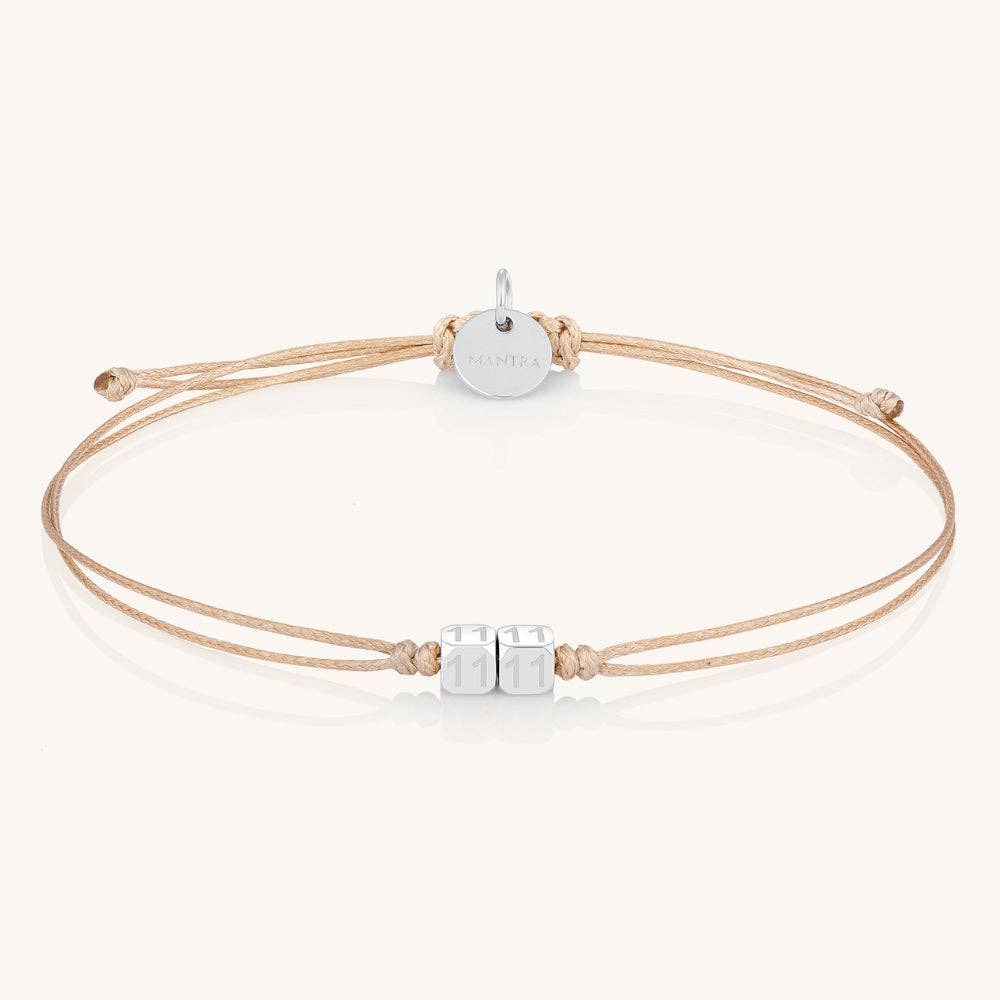 Thread of Divine Guidance - lucky number Mantra® bracelet