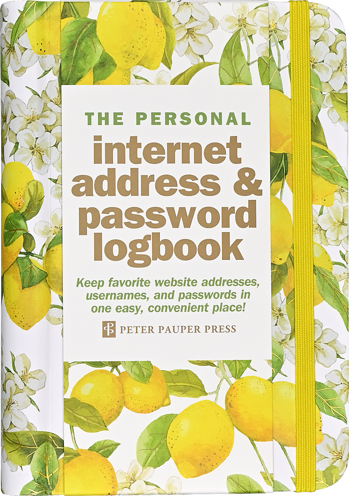 Amalfi Lemons Internet Address & Password Logbook