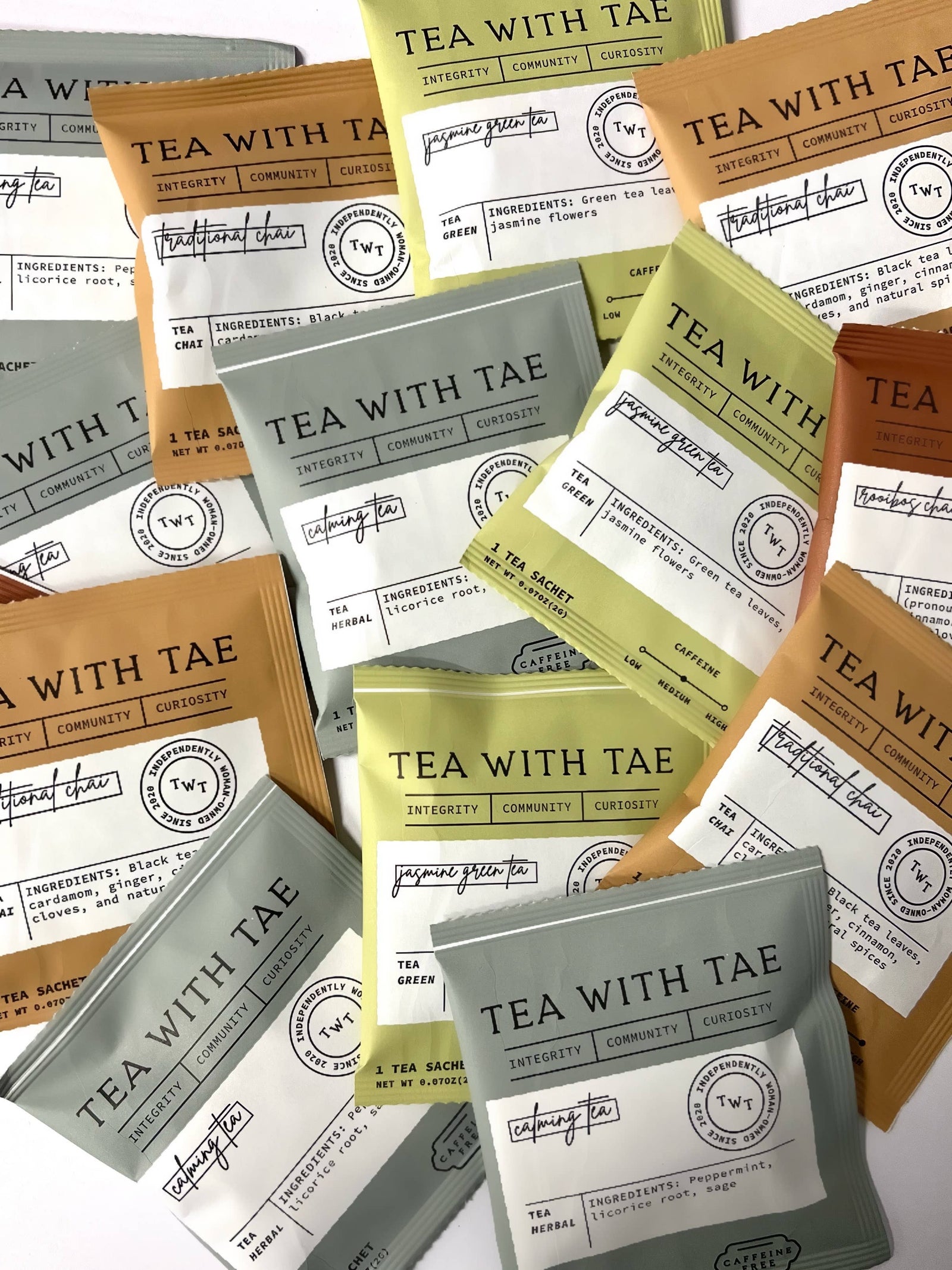 Individually Wrapped Tea Sachets