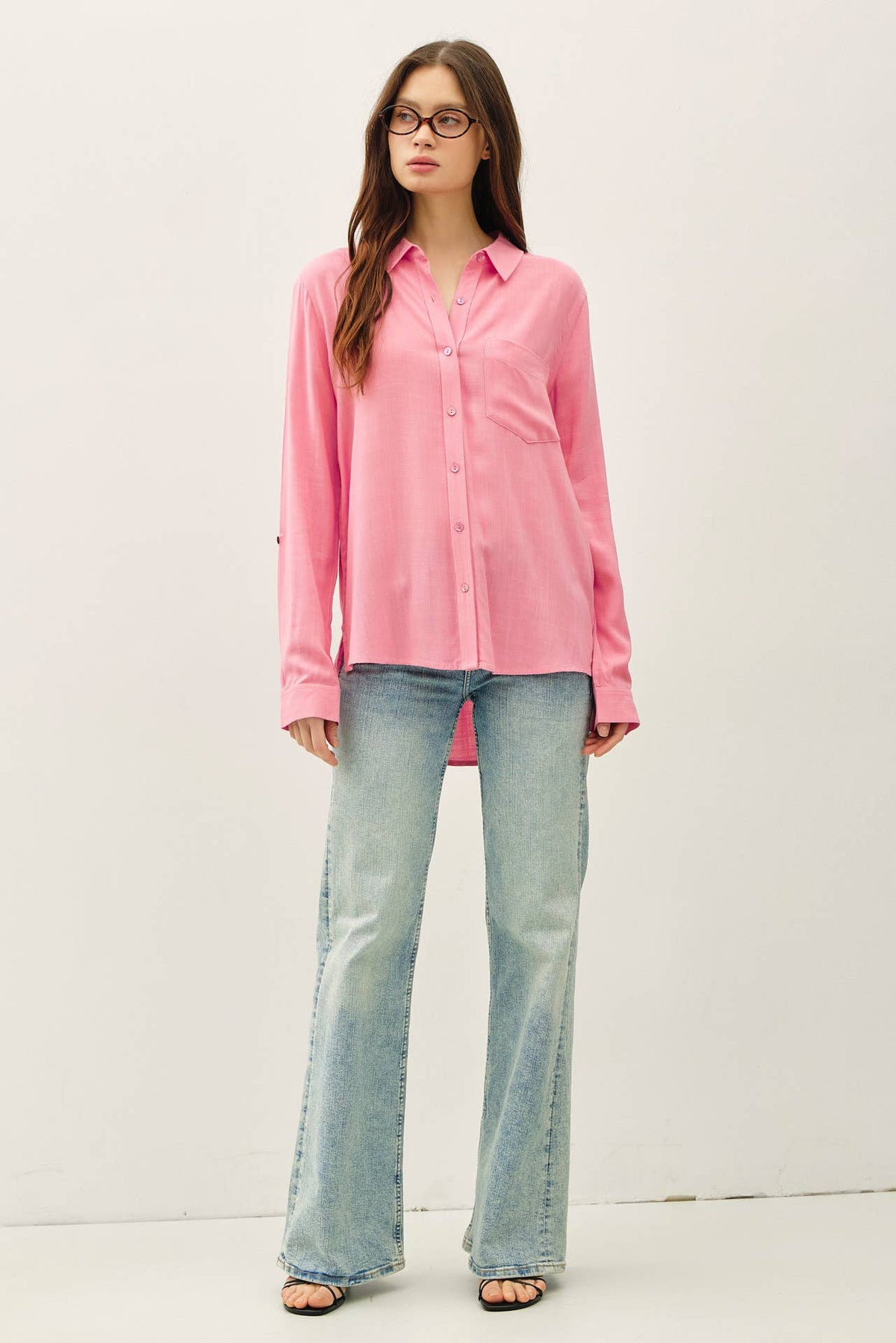 SPRING BUTTON DOWN SHIRT