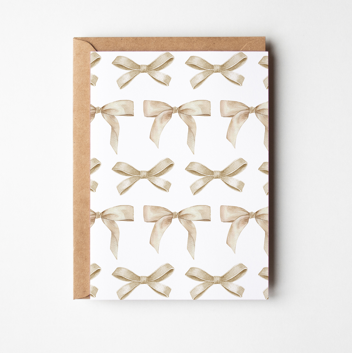 Bows Greeting Card