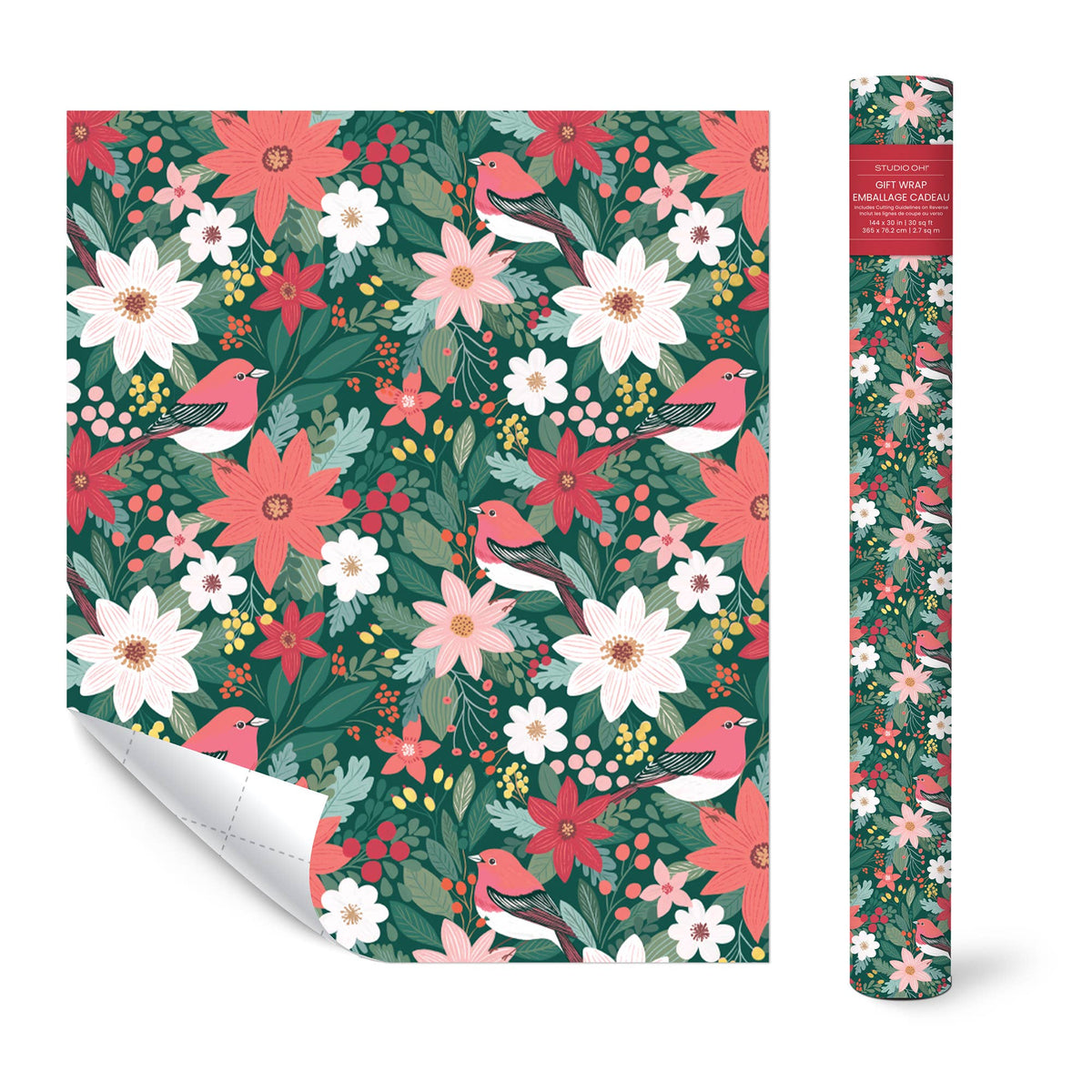 Christmas Nature's Celebration Collection Gift Wrap