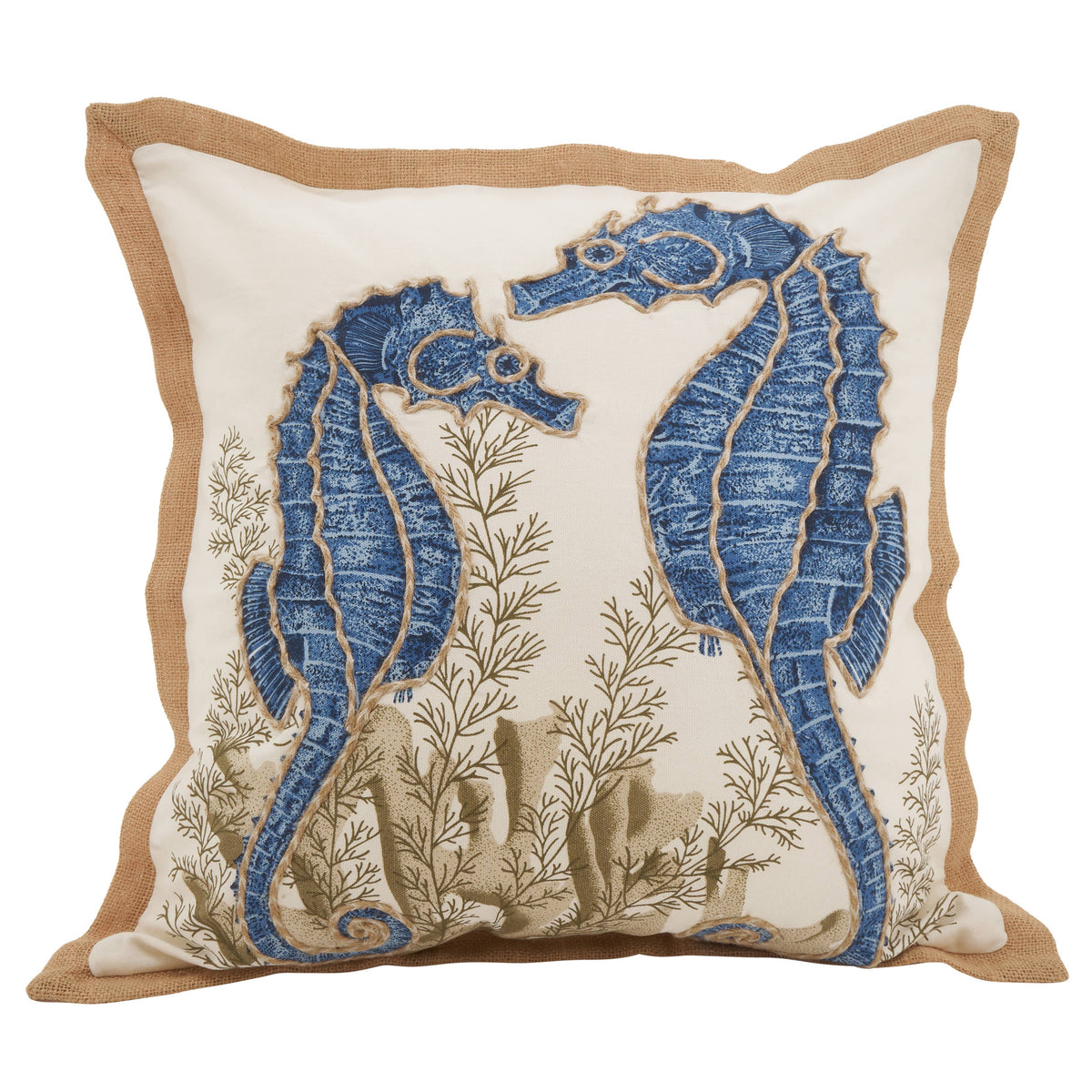 Seahorse Pillow - Down Filled