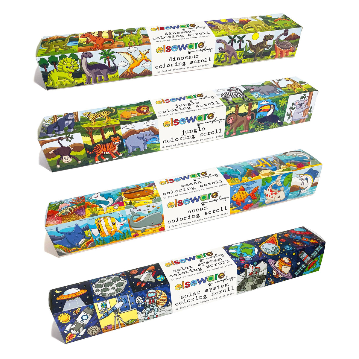 Coloring Scrolls - 10ft with Adhesive Back
