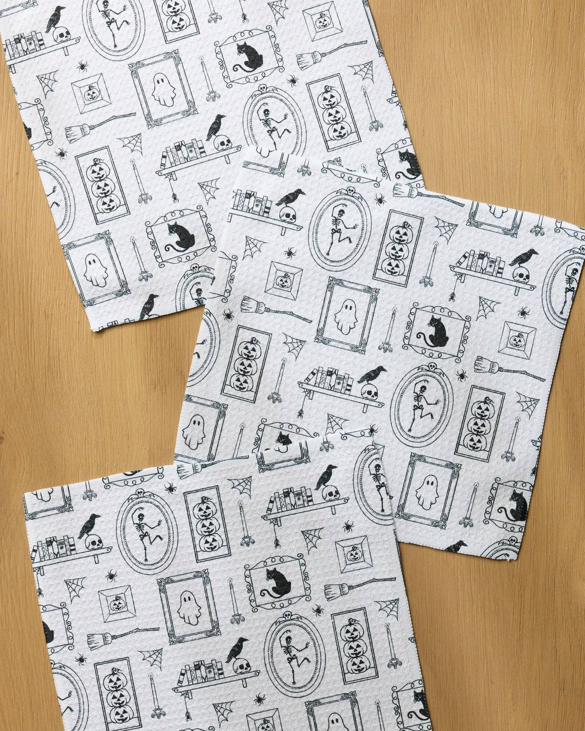 Haunted Gallery Dishcloth Set - Halloween 2026