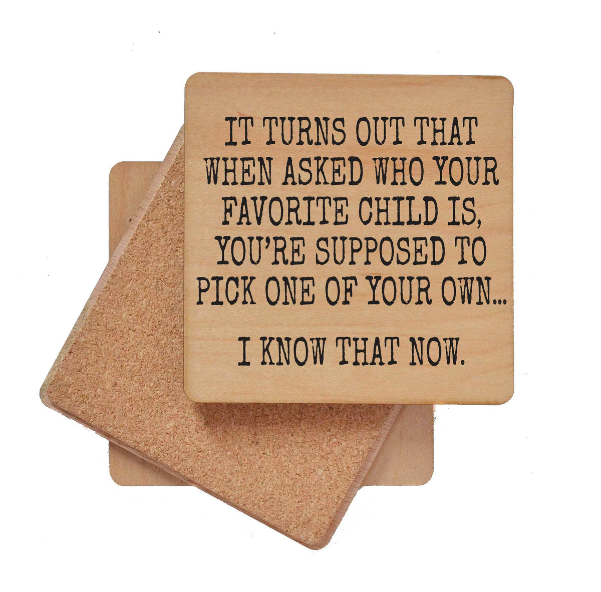 Coasters - Supposed To Pick One Of Your Own Wood Coaster