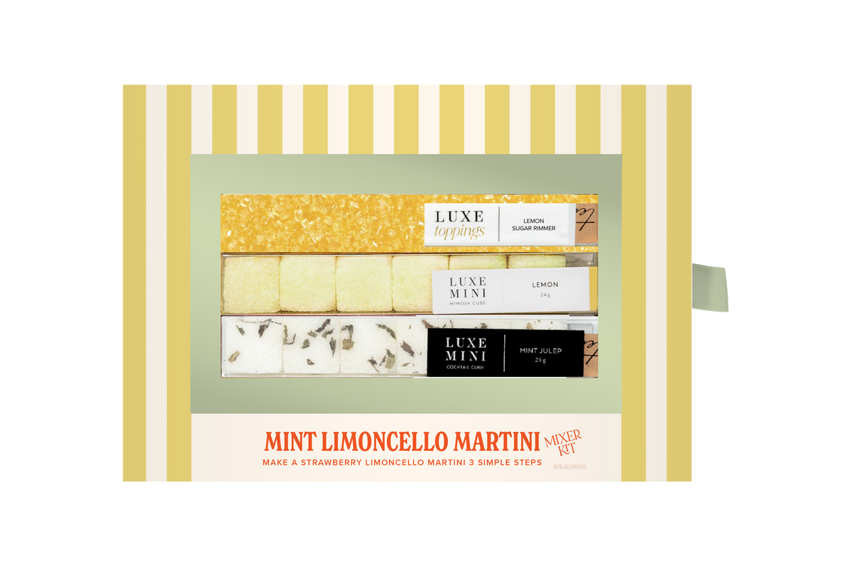 Mint Limoncello Martini Mixer Kit