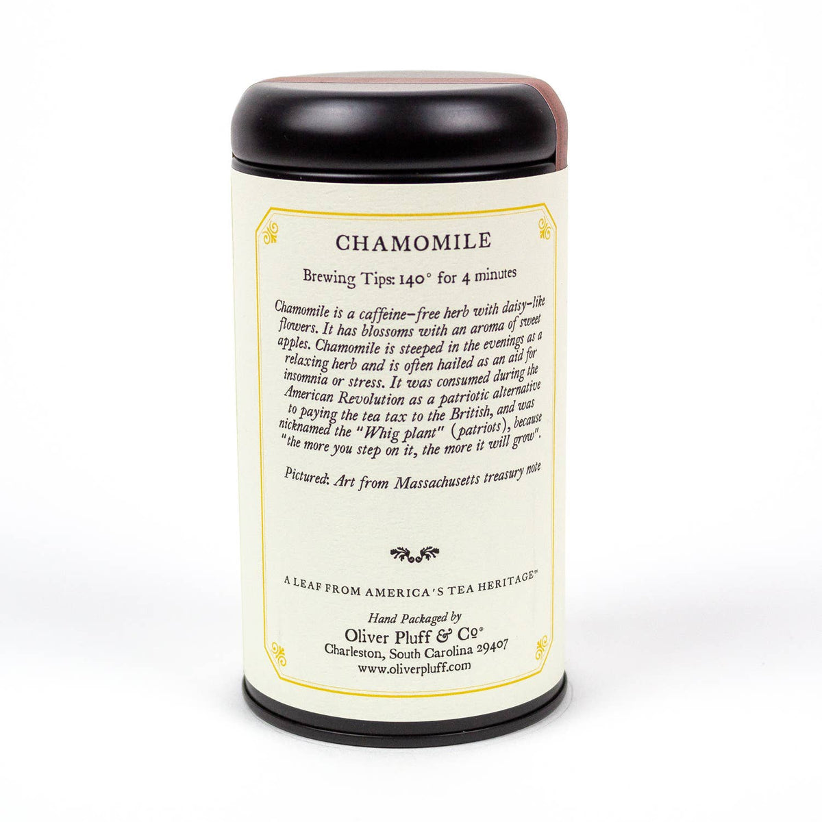 Chamomile - Caffeine Free  20 Teabags in Signature Tea Tin