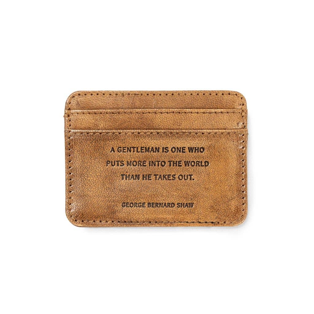 George Bernard Shaw Wallets -