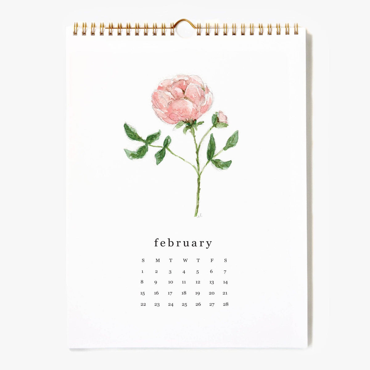 2026 flower stems calendar