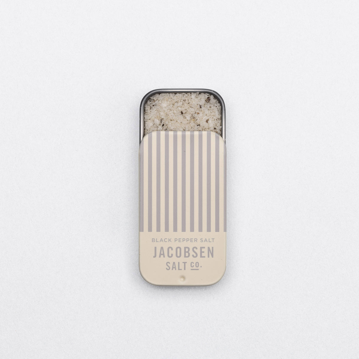 Infused Black Pepper Sea Salt Slide Tin