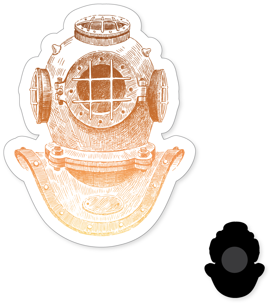 Magnet - Deep Sea Diver Helmet