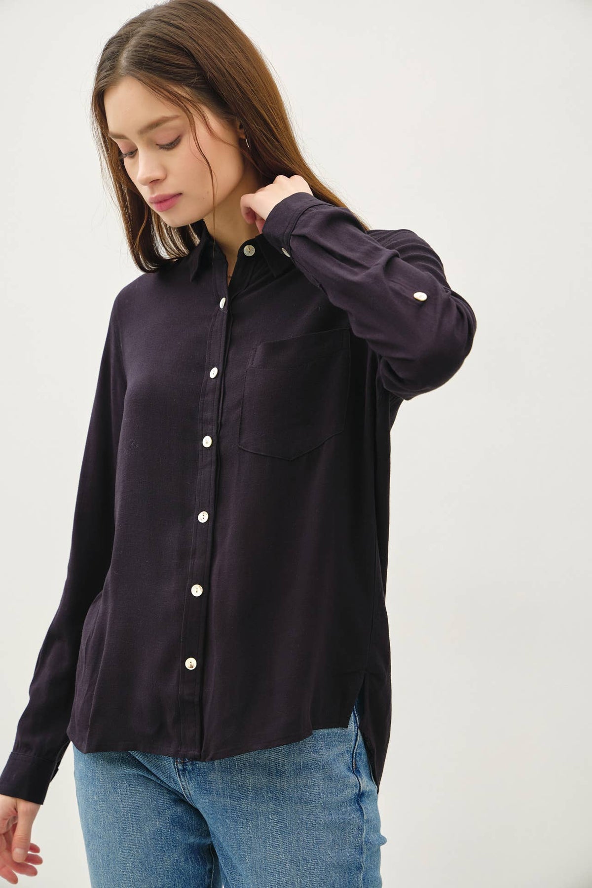SPRING BUTTON DOWN SHIRT
