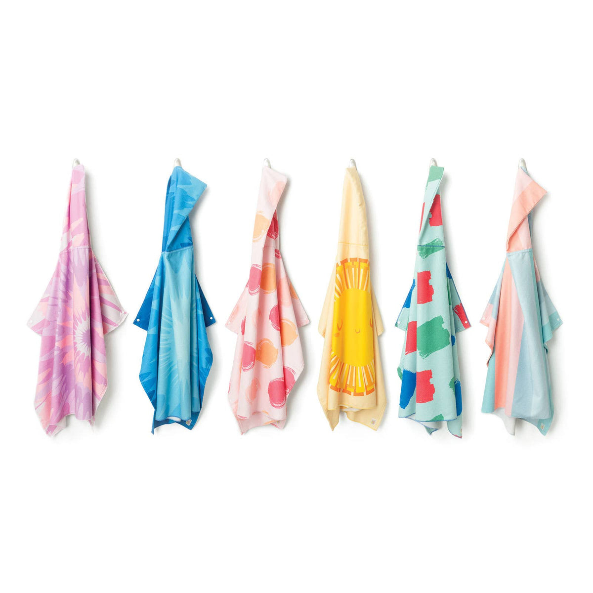 Juice Box Hooded Beach Towels Assortment