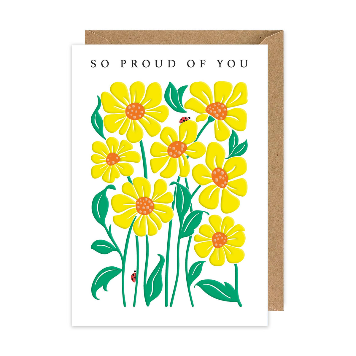 CONGRATULATIONS SO PROUD GREETING CARD ROSANNA ROSSI
