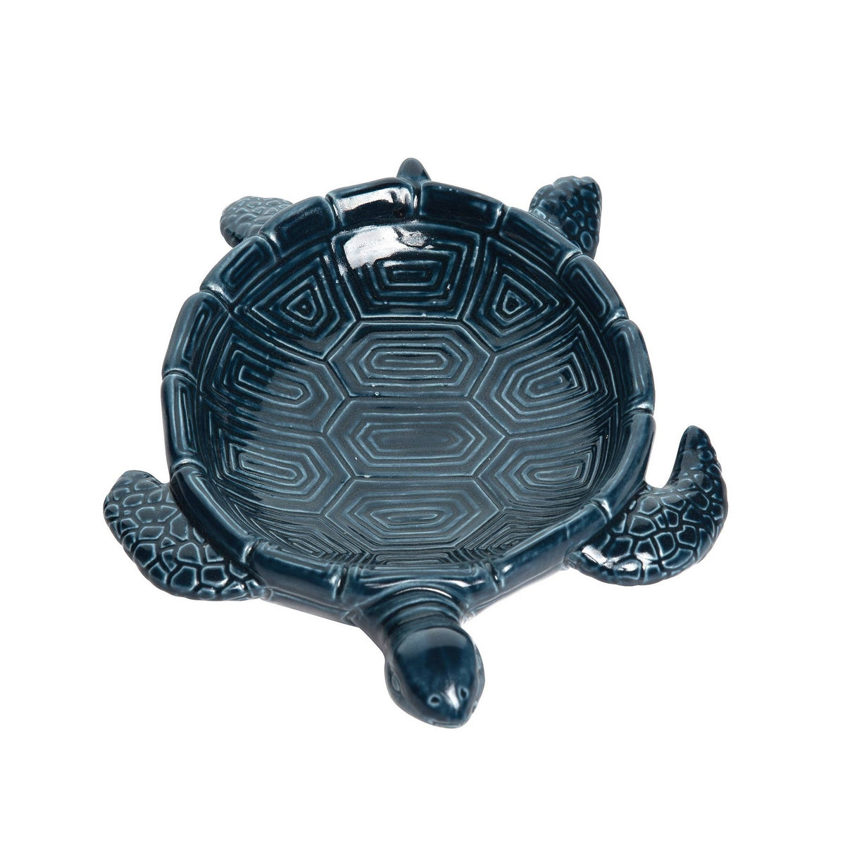 Dark Blue Turtle Dish