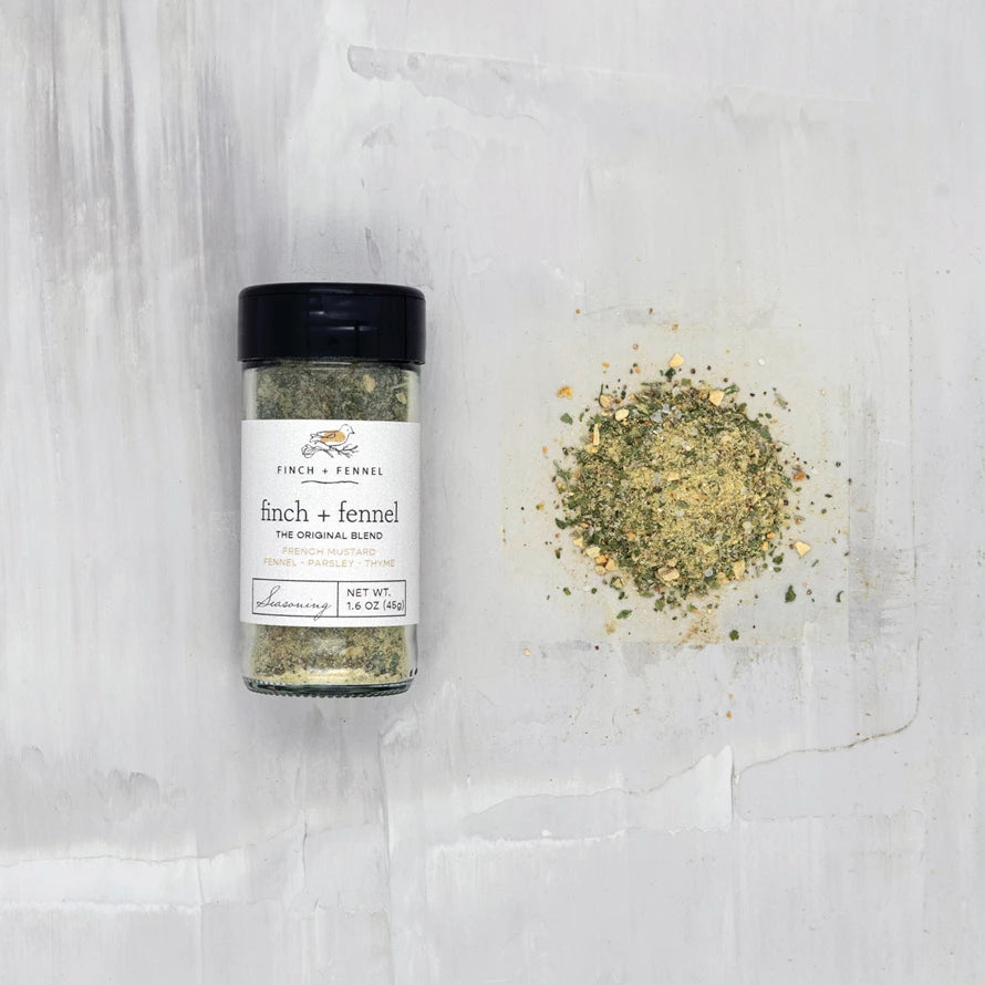 Finch + Fennel The Original Seasoning Blend 4 oz Glass Jar