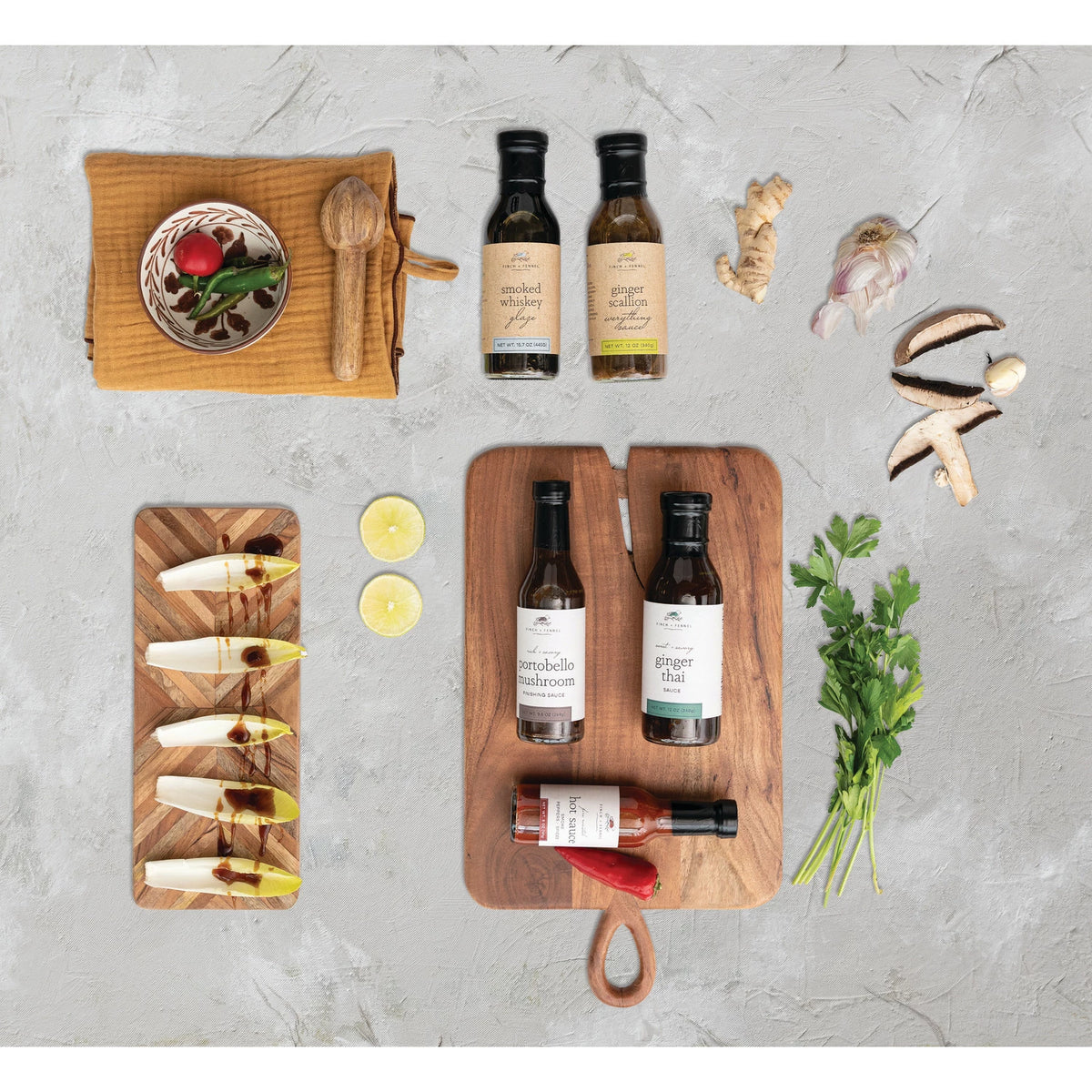 Finch + Fennel 5 oz Fire Roasted Hot Sauce