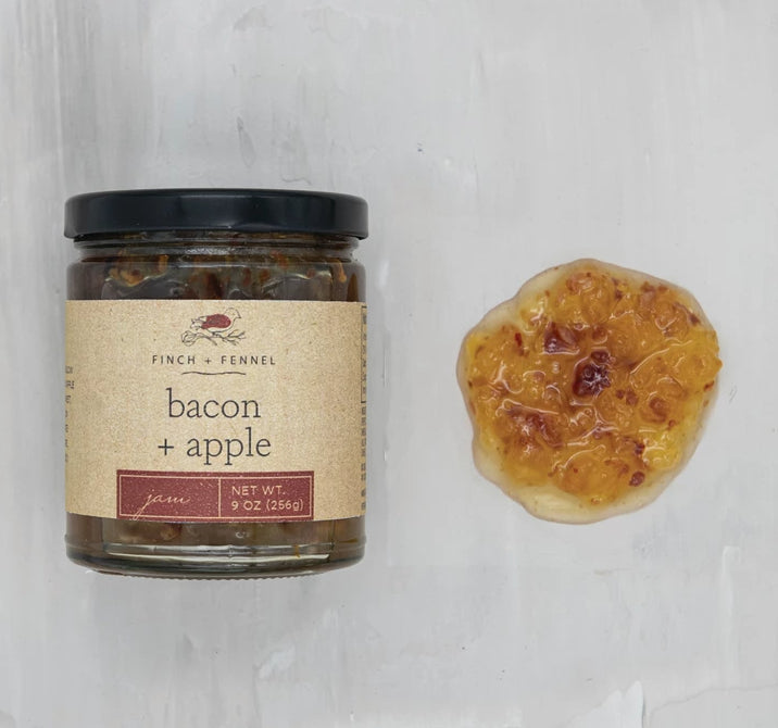 Finch + Fennel 9 oz Bacon Apple Jam