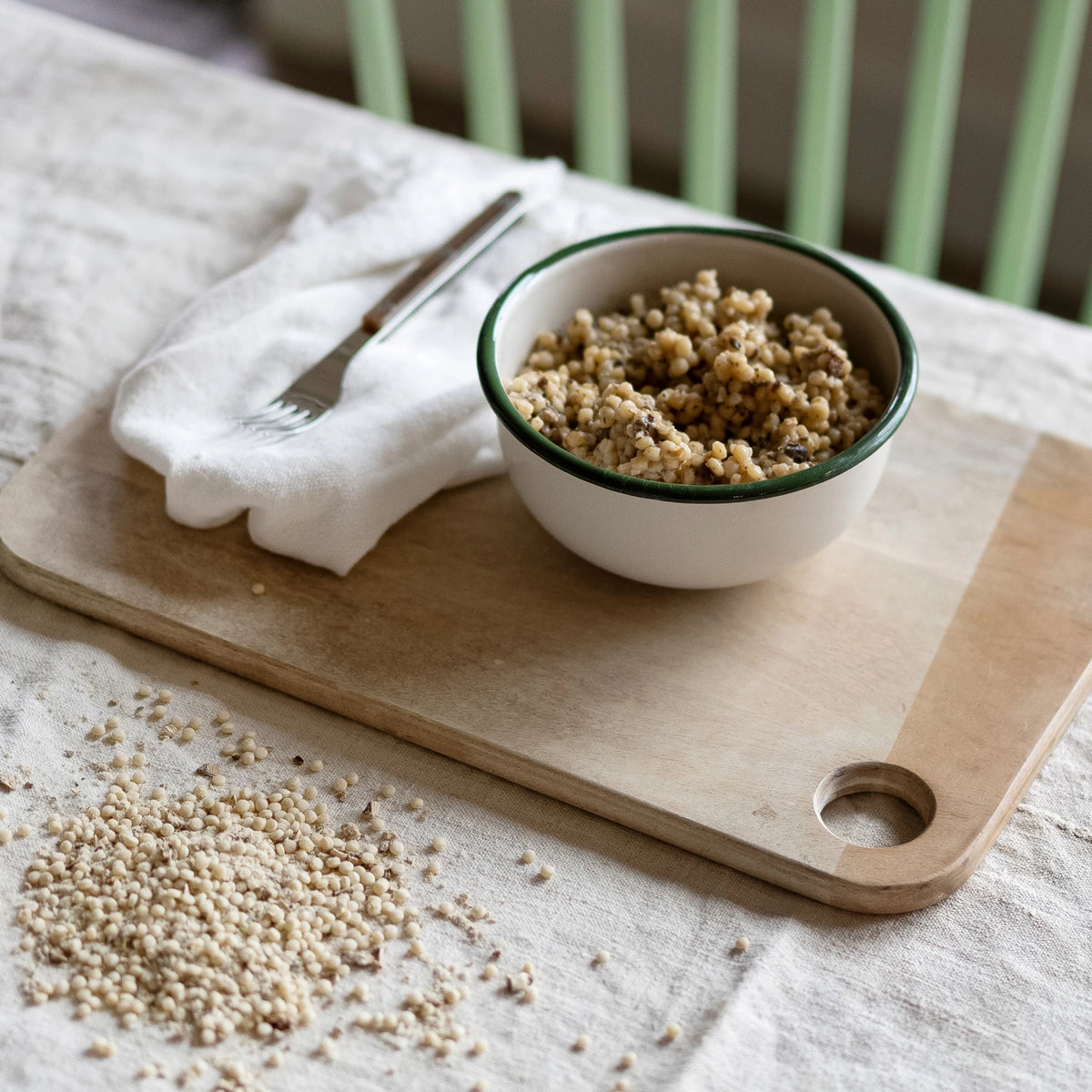 Finch + Fennel Parmesan Truffle Couscous