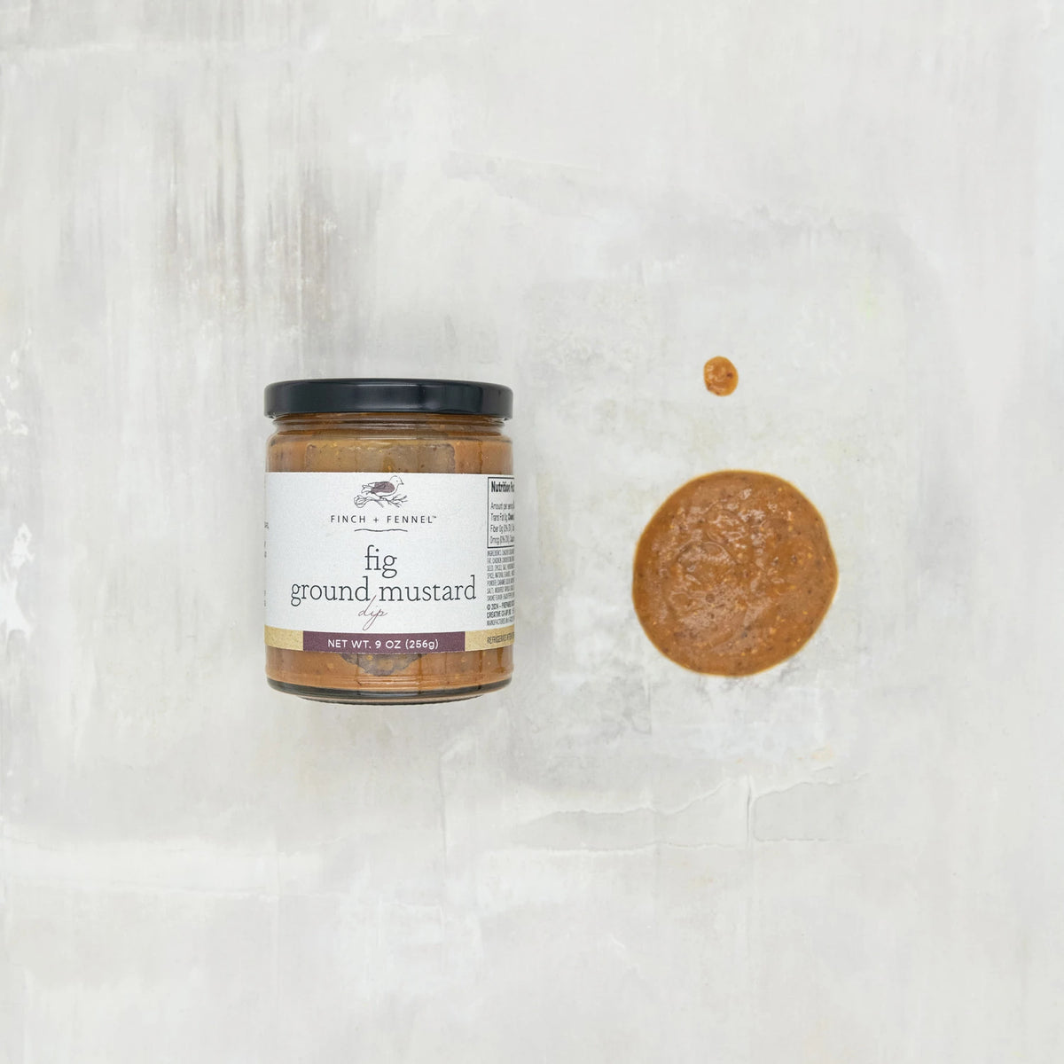 Finch + Fennel Fig Ground Mustard Dip