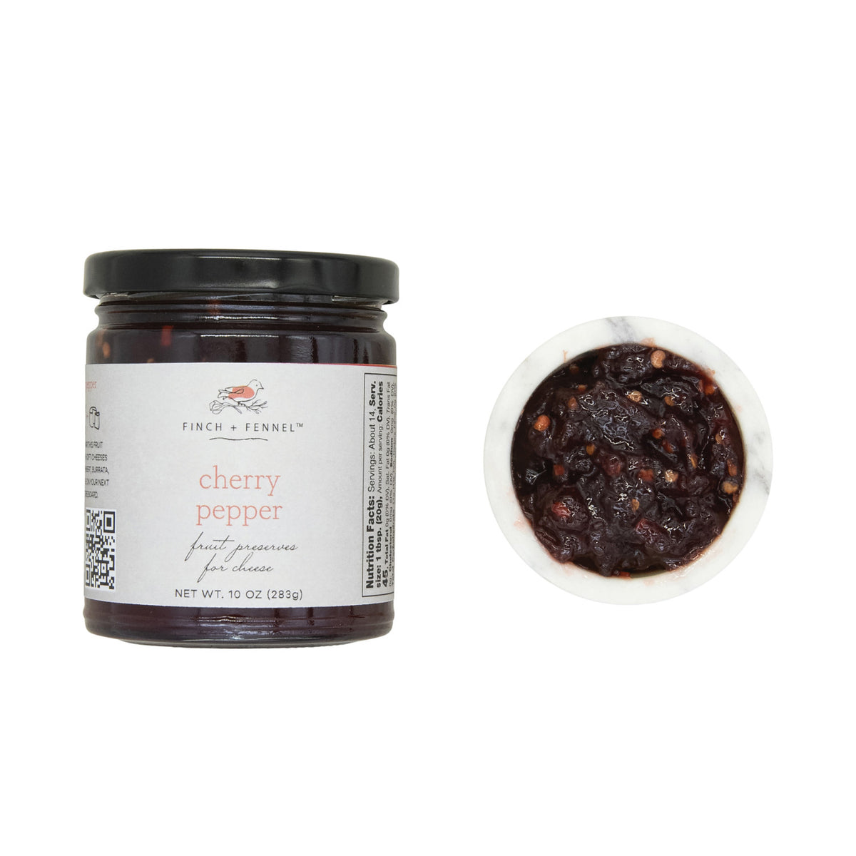 10 oz. Cherry Pepper Fruit Preserves for Cheese