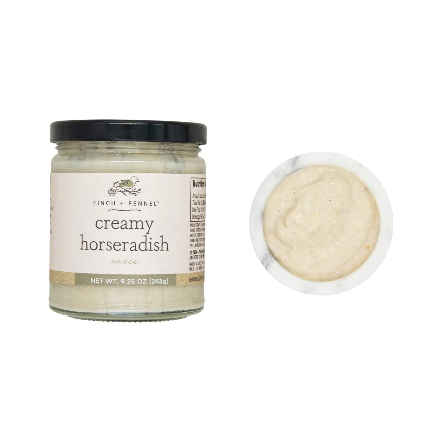 9.25 oz. Creamy Horseradish Sauce