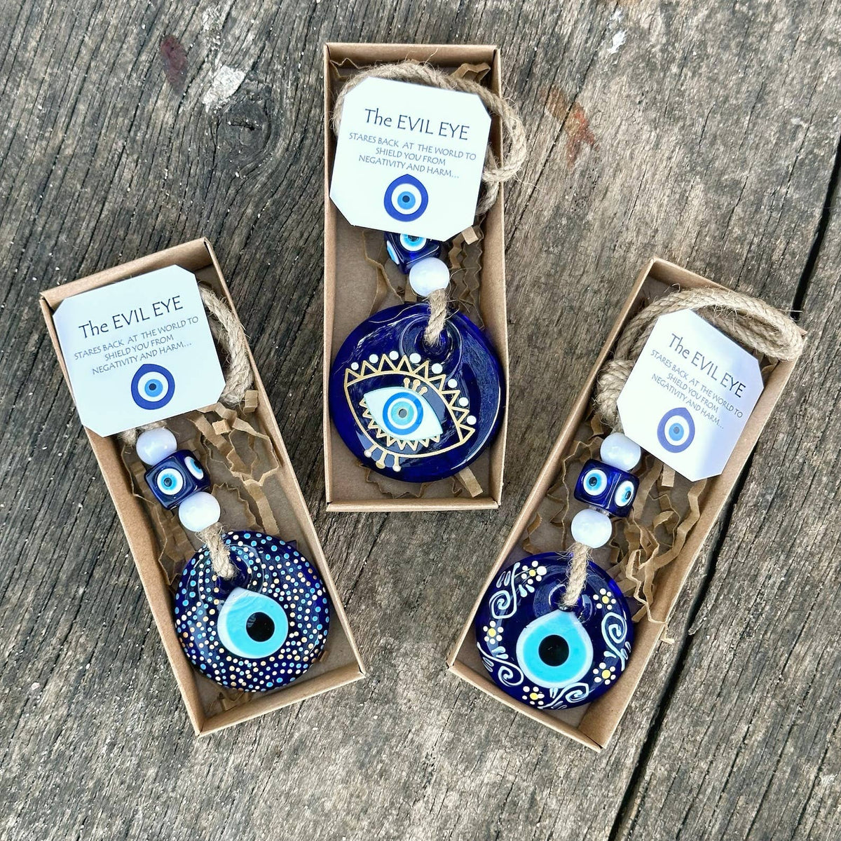 Greek Wedding Favor Ideas, Christmas Ornament Evil Eye