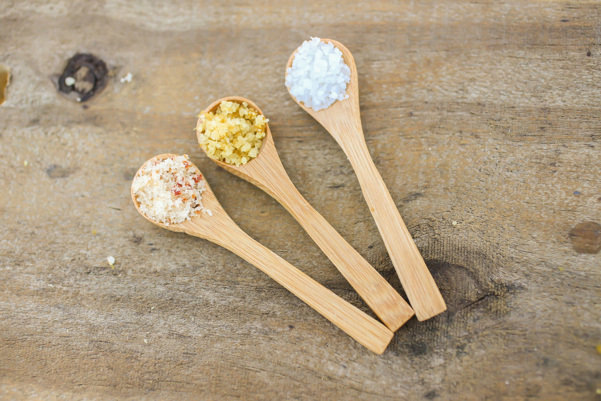 Natural Lightweight and Sturdy Bamboo Salt Spoon Scoop