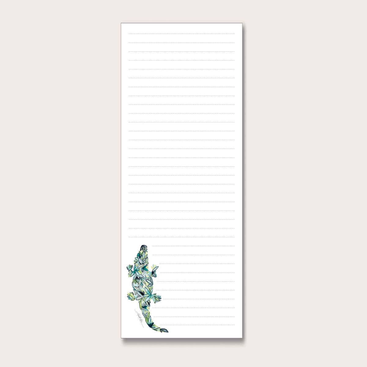 Alligator Refrigerator Notepad