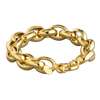 Rolo Large Bracelet Gold 13mm,7.5"