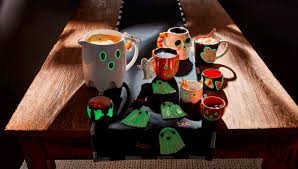 Halloween Glow Tidbit Dishes