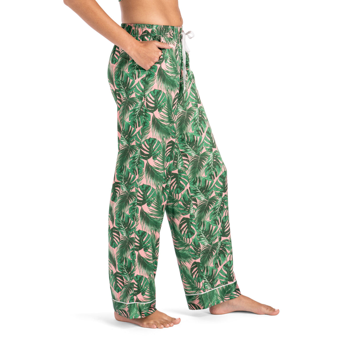Hello Mello® Aloha Bed Beauty Sleep Satin Pajama Pants