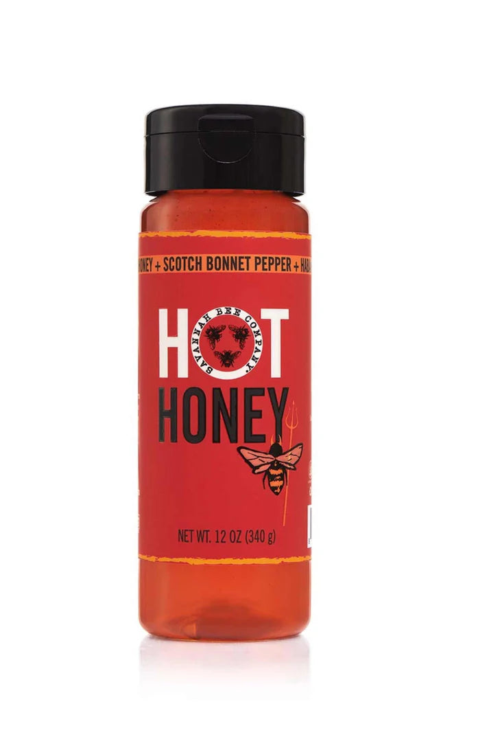 Savannah Bee Company Hot Honey 12 oz Squeeze Bottle