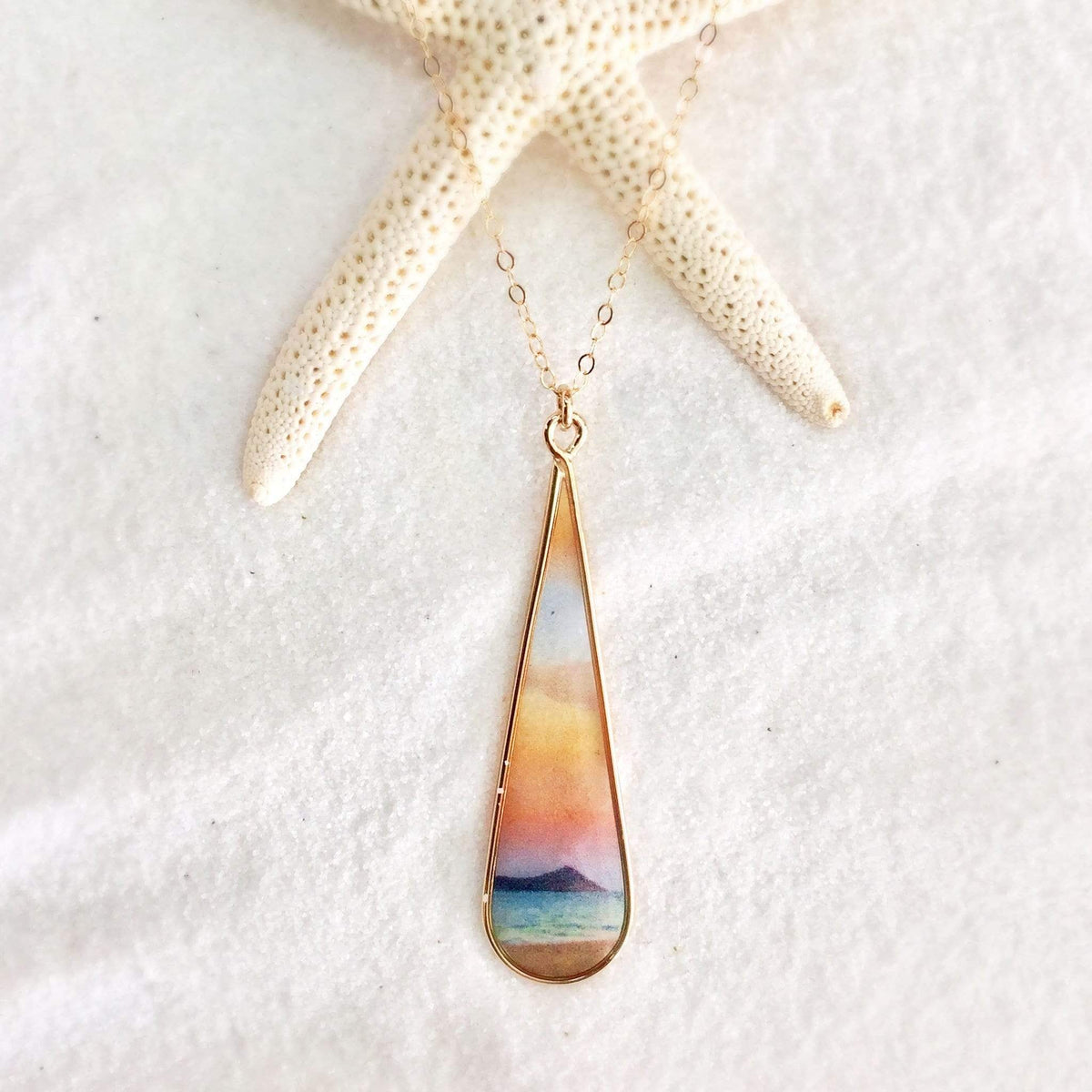 Sunset is my Favorite Color Necklace