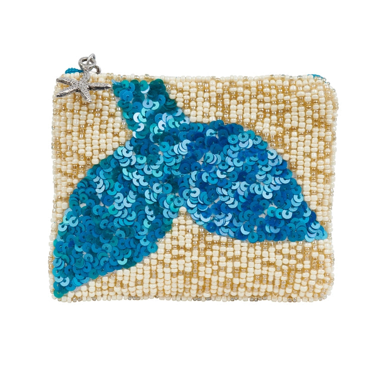 Mermaid Tail Azure Pouch